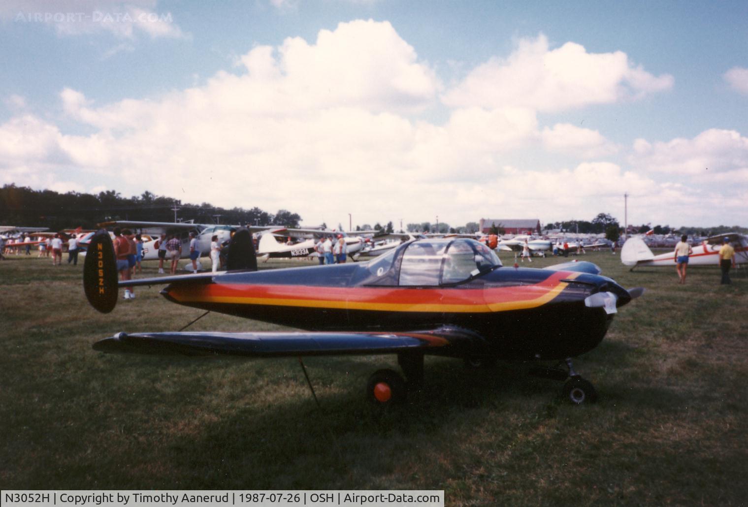 N3052H, 1946 Erco 415C Ercoupe C/N 3677, 1946 Ercoupe 415-C, c/n: 3677, Oshkosh 1987