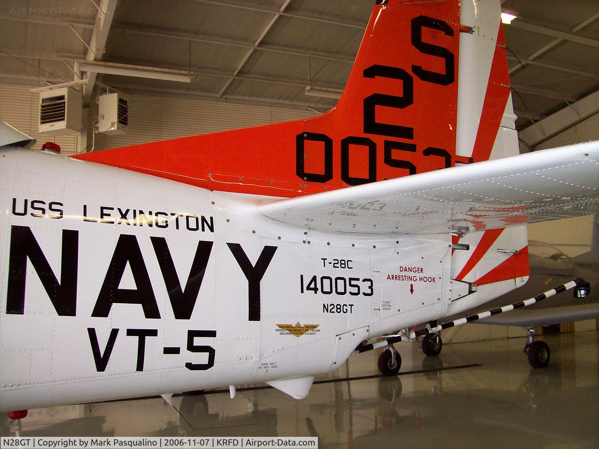 N28GT, 1955 North American T-28C Trojan C/N 226-1 (140053), North American T-28C