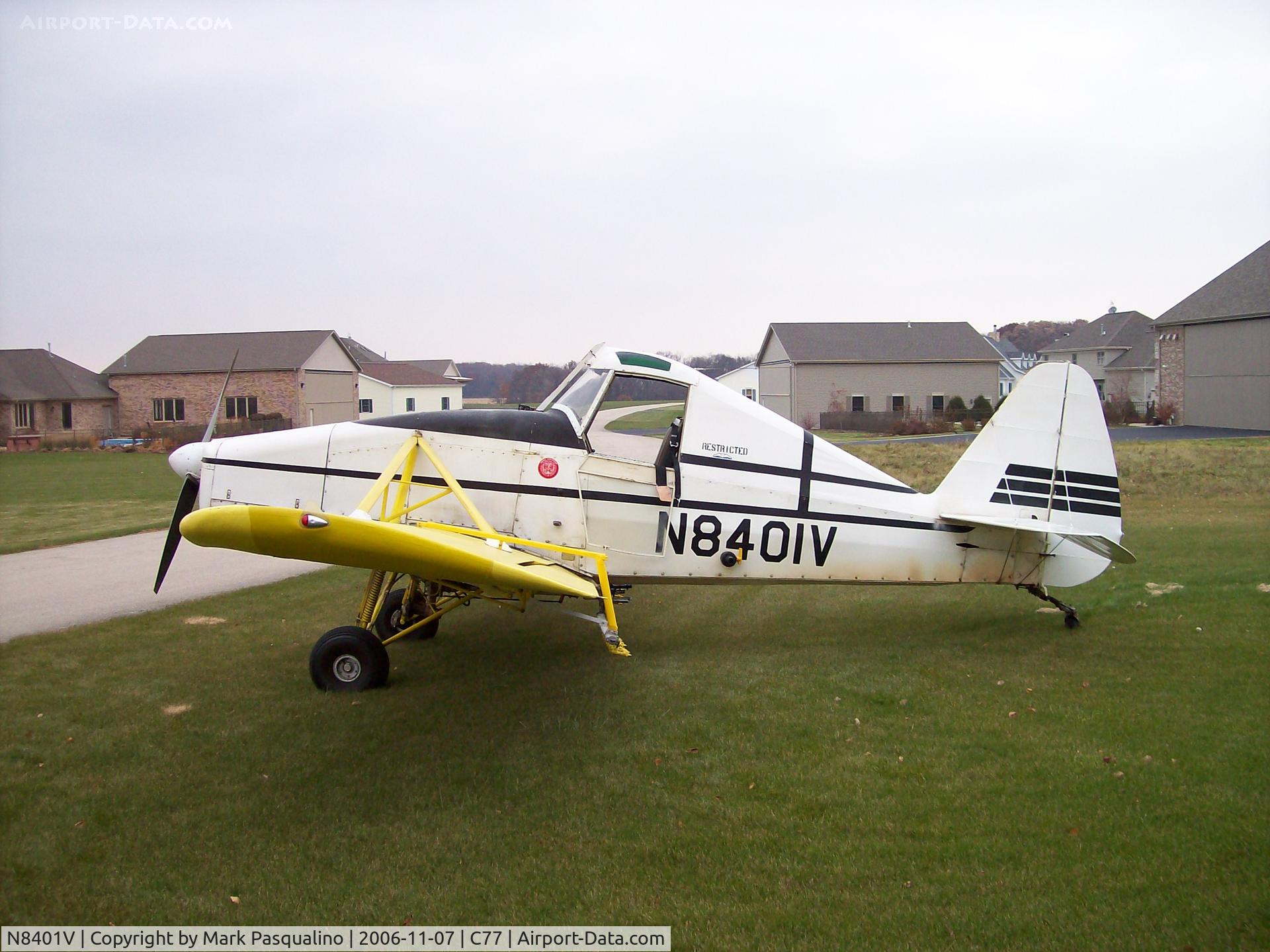 N8401V, 1970 Aero Commander CALLAIR A-9 C/N 1601, Callair A-9