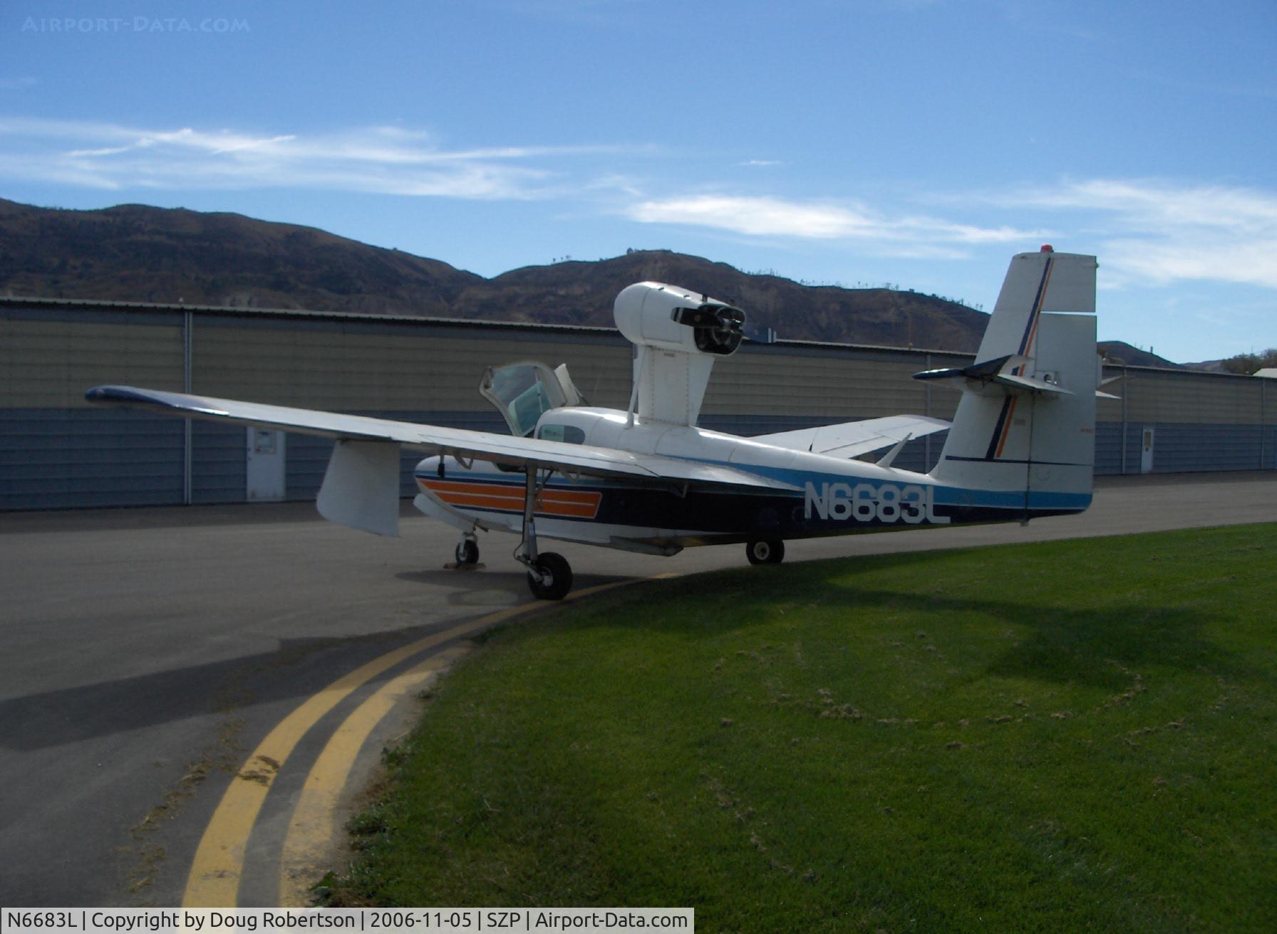 N6683L, 1970 Lake LA-4 C/N 446, 1970 Lake LA-4-180 Amphibian, Lycoming O&VO-360 180 Hp pusher