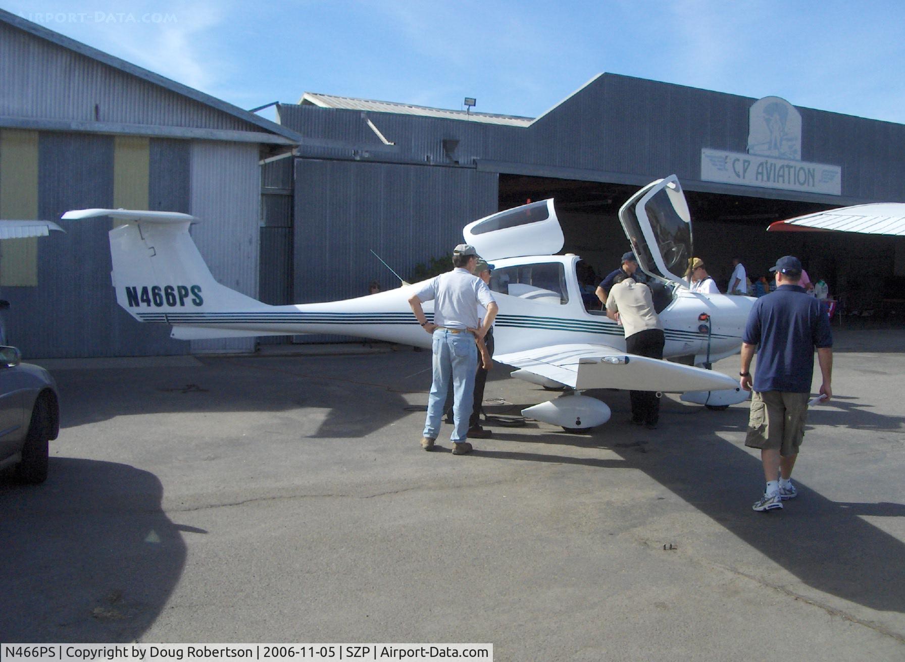 N466PS, 2005 Diamond DA-40 Diamond Star C/N 40.464, 2005 Diamond Aircraft Ind., Inc. DA-40 DIAMOND STAR, Lycoming IO-360 180 Hp, crowd attraction