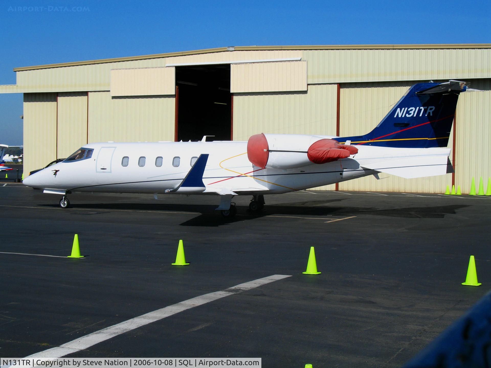 N131TR, 2001 Learjet Inc 60 C/N 216, Well Fargo Bank leased 2001 Learjet 60 @ Hayward Municipal Airport, CA