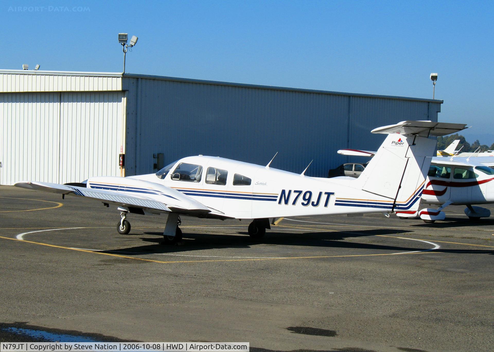 N79JT, 1979 Piper PA-44-180 Seminole C/N 44-7995255, 1979 Piper PA-44-180 @ Hayward Municipal Airport, CA