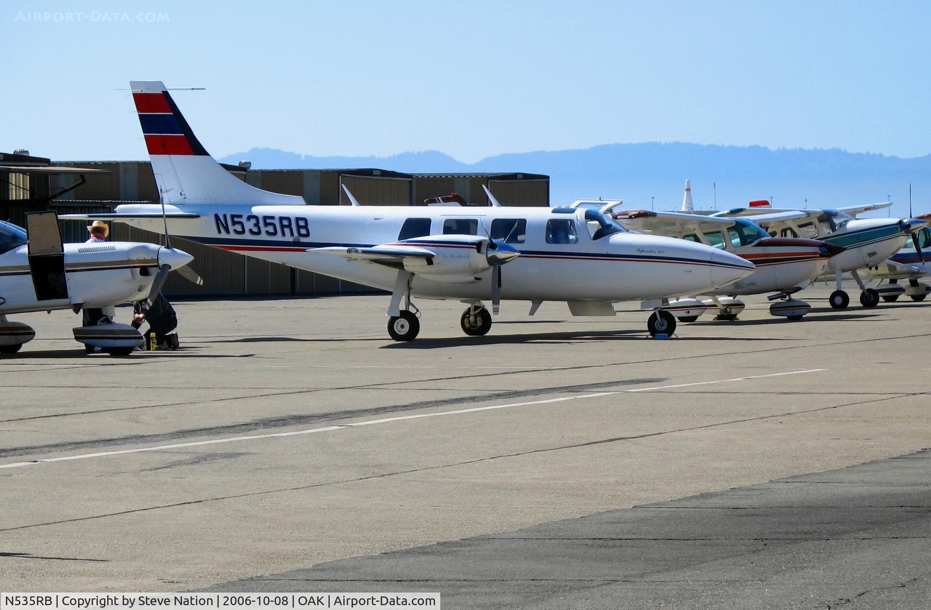 N535RB, 1981 Piper Aerostar 602P C/N 62P09118165038, Aerostar 602P @ Oakland International Airport, CA