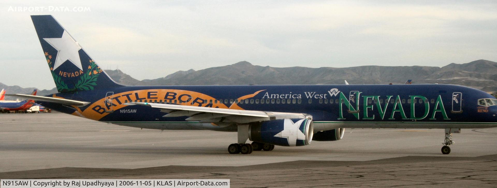 N915AW, 1984 Boeing 757-225 C/N 22209, N915AW At KLAS