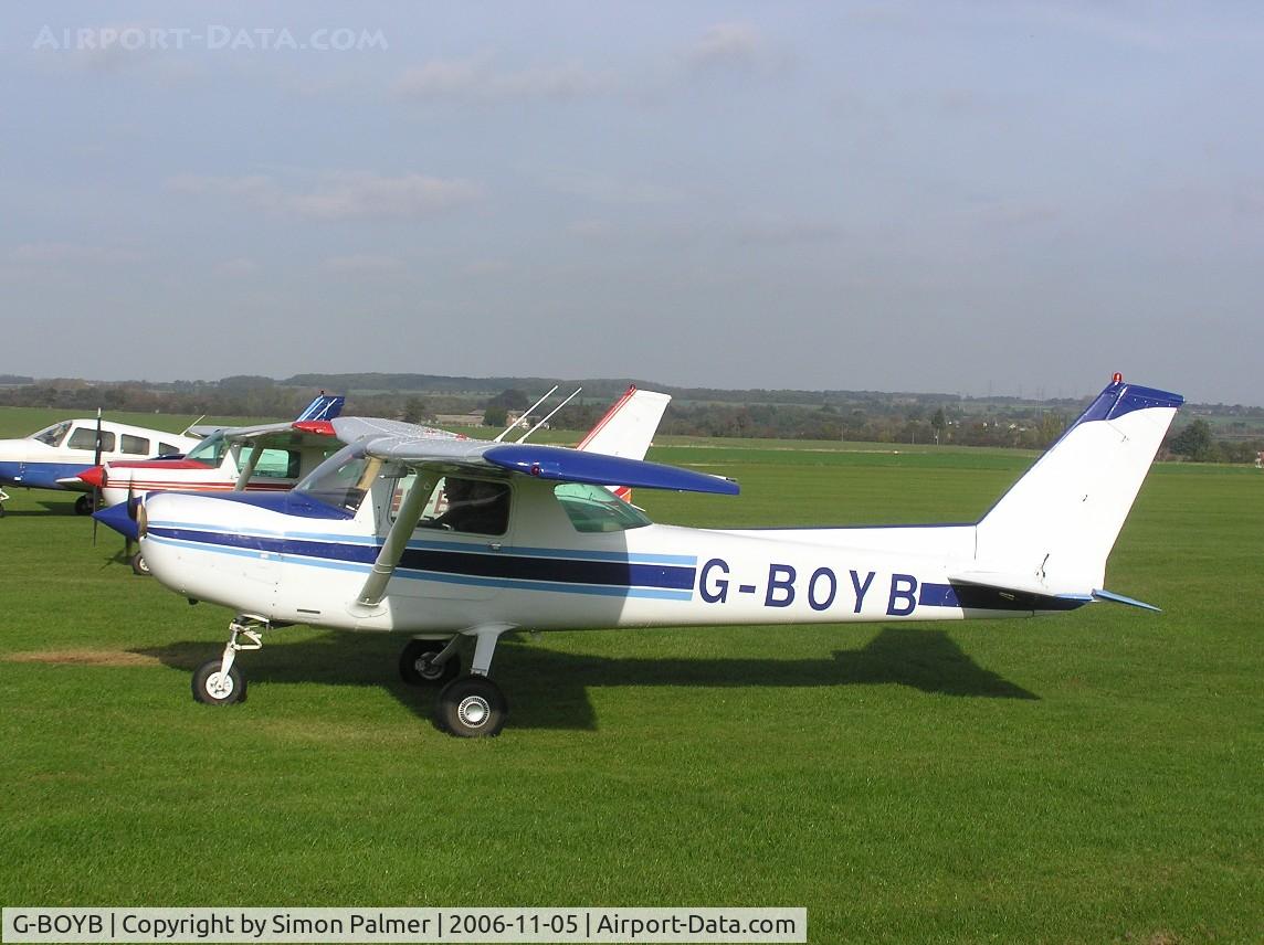 G-BOYB, 1980 Cessna A152 Aerobat C/N A152-0928, Cessna 152 at Sibson
