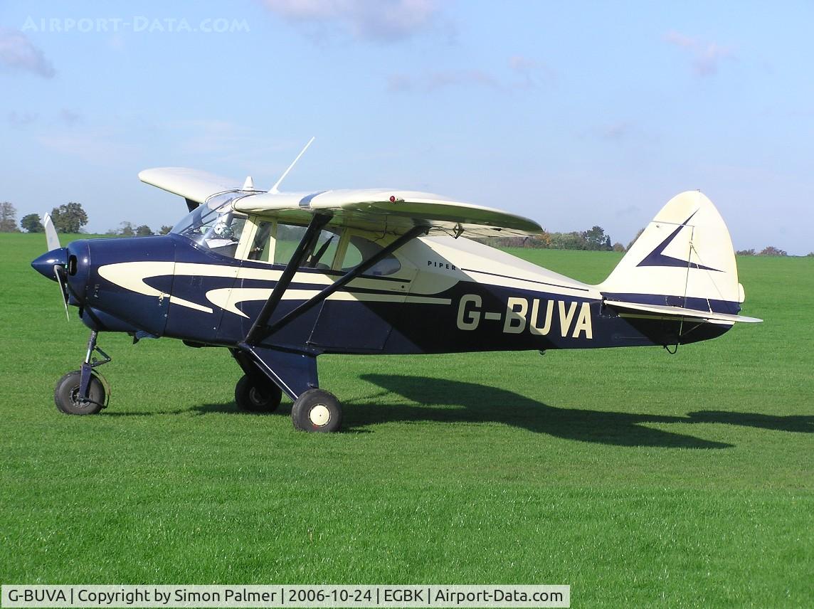 G-BUVA, 1959 Piper PA-22-135 Tri-Pacer C/N 22-1301, Piper PA-22 at Sywell