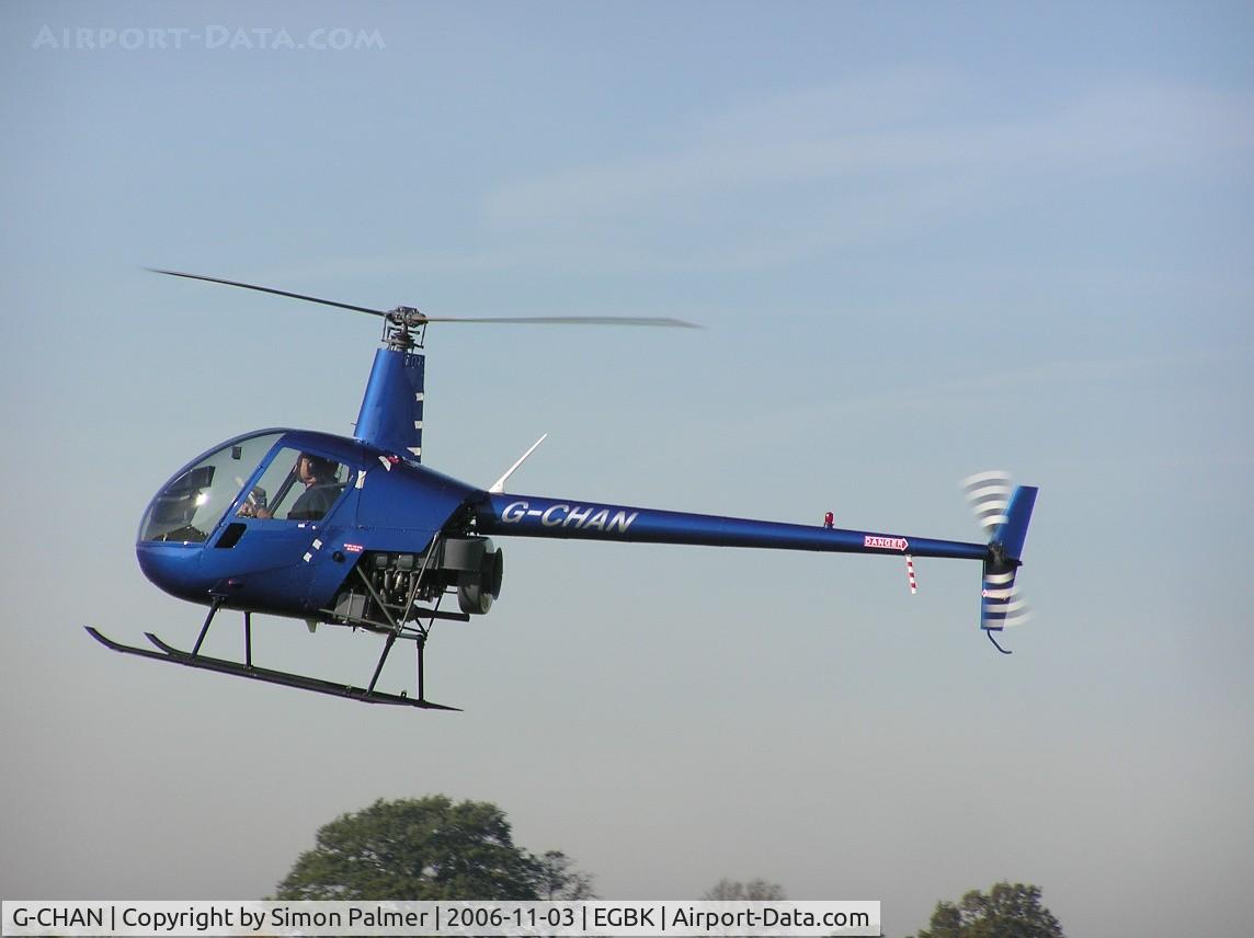 G-CHAN, 2005 Robinson R22 Beta C/N 3794, Robinson R-22 at Sywell
