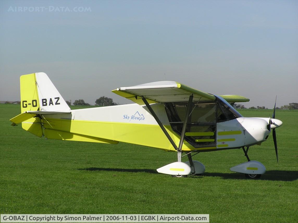 G-OBAZ, 2003 Best Off Skyranger 912(2) C/N BMAA/HB/322, SkyRanger visiting Sywell