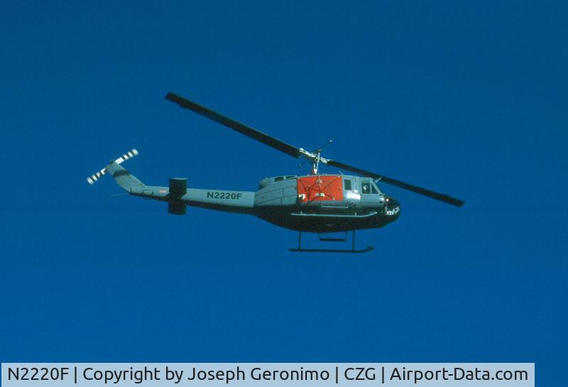 N2220F, 1963 Bell UH-1H Iroquois C/N 4155 (63-12959), Lockheed Martin testing