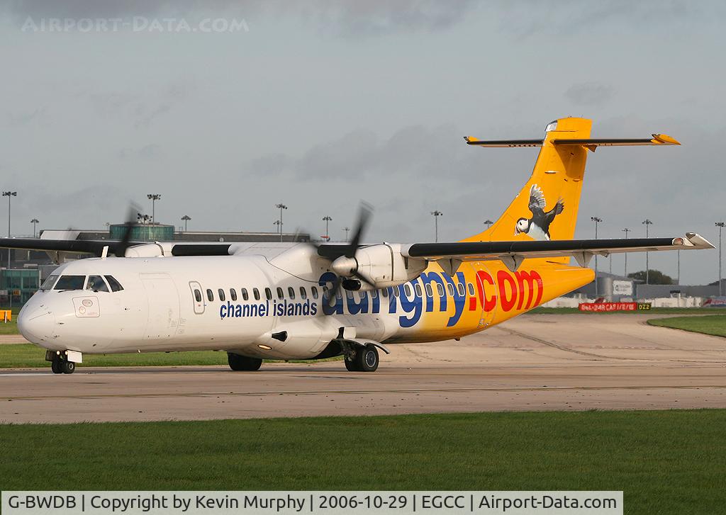 G-BWDB, 1995 ATR 72-202 C/N 449, Aurigny ATR