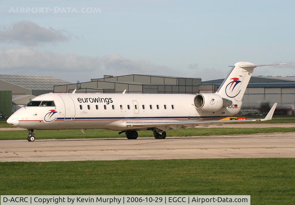 D-ACRC, 2001 Canadair CRJ-200ER (CL-600-2B19) C/N 7573, German CRJ