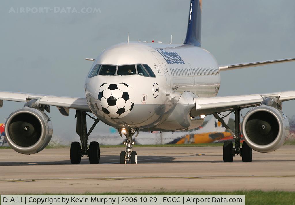 D-AILI, 1997 Airbus A319-114 C/N 651, Soccer nose