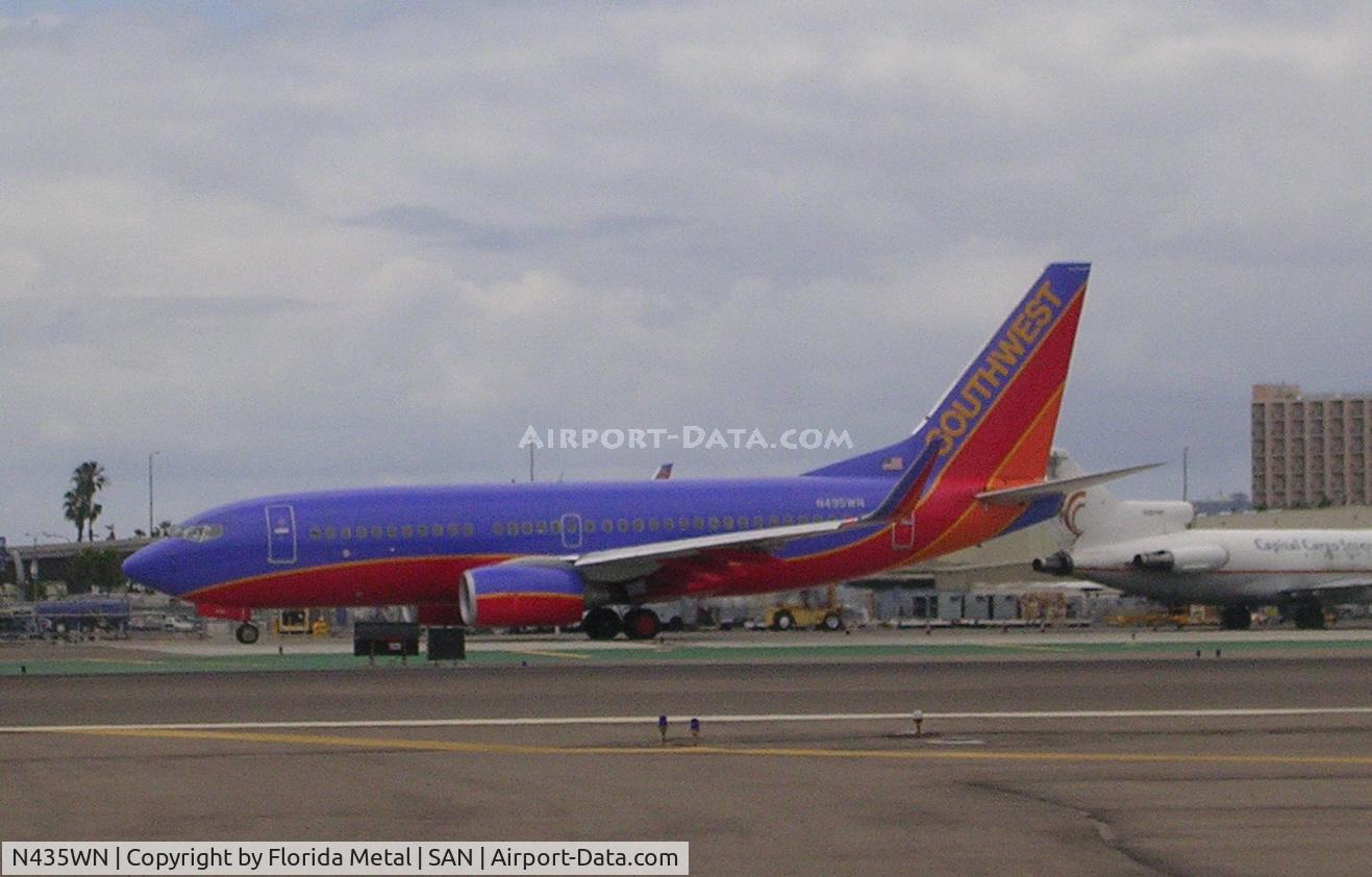 N435WN, 2003 Boeing 737-7H4 C/N 32455, San Ramp