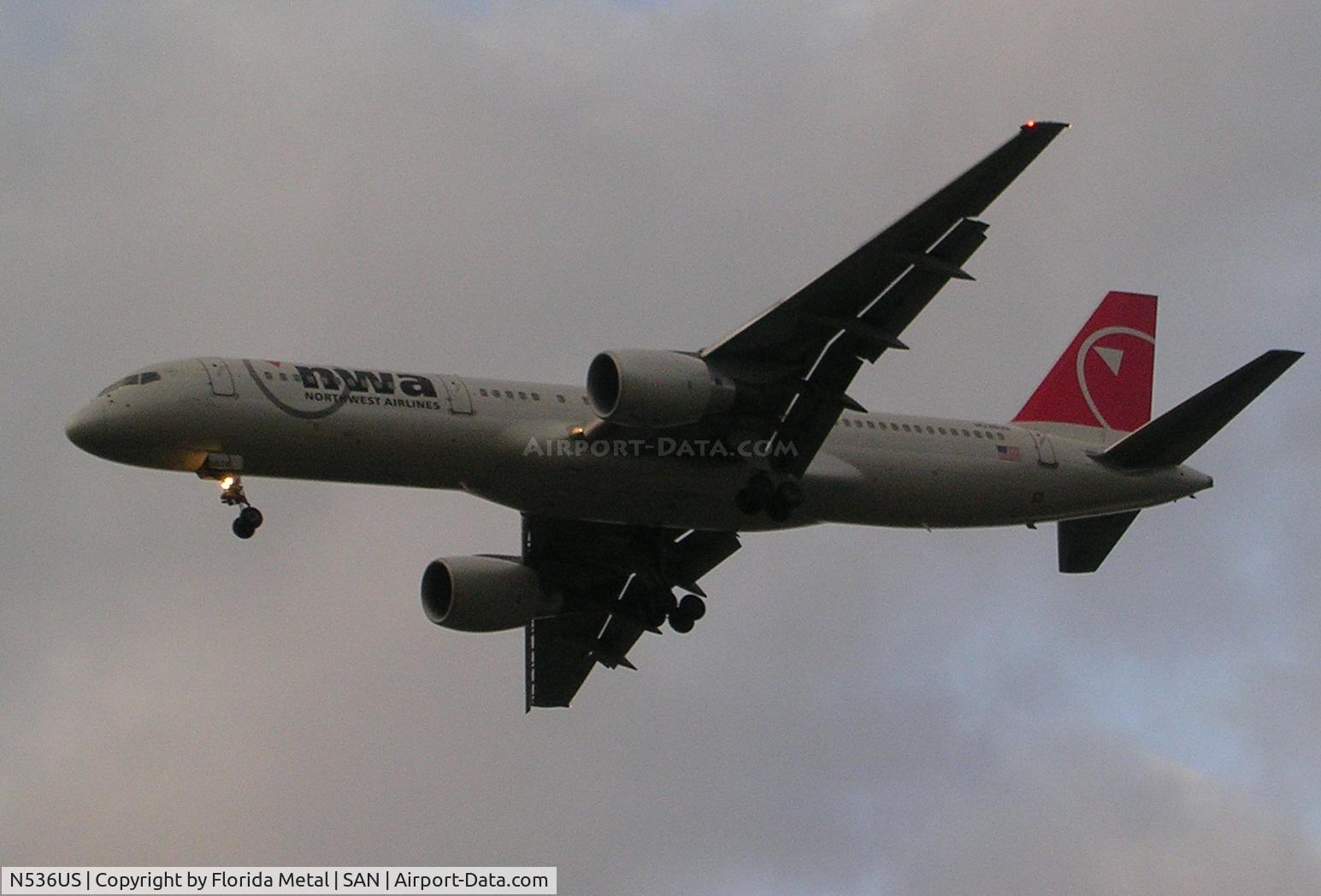 N536US, 1995 Boeing 757-251 C/N 26483, Balboa
