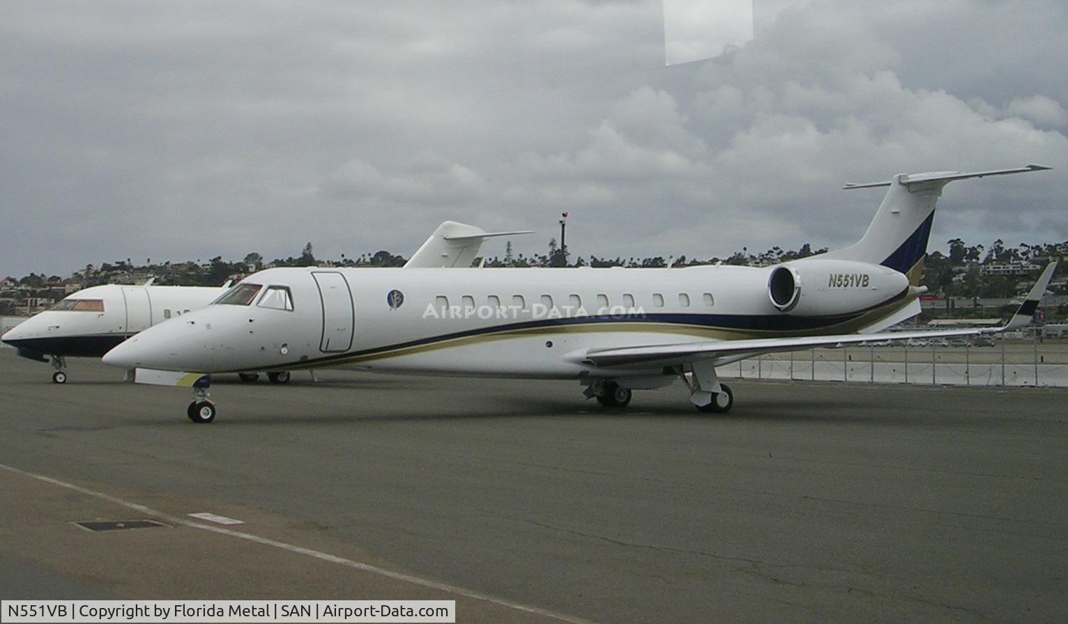 N551VB, 2005 Embraer EMB-135BJ Legacy C/N 14500913, GA ramp