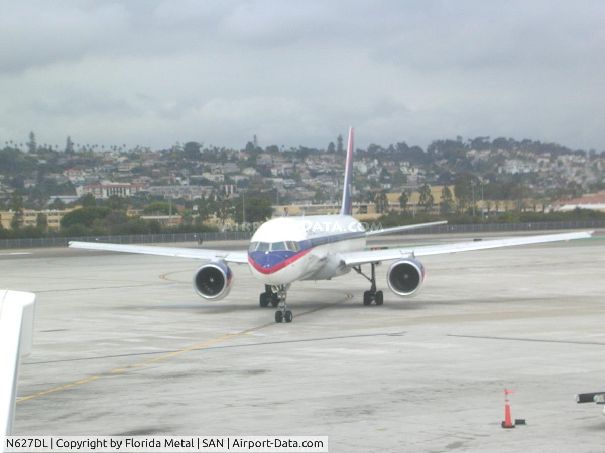 N627DL, 1987 Boeing 757-232 C/N 22917, SAN