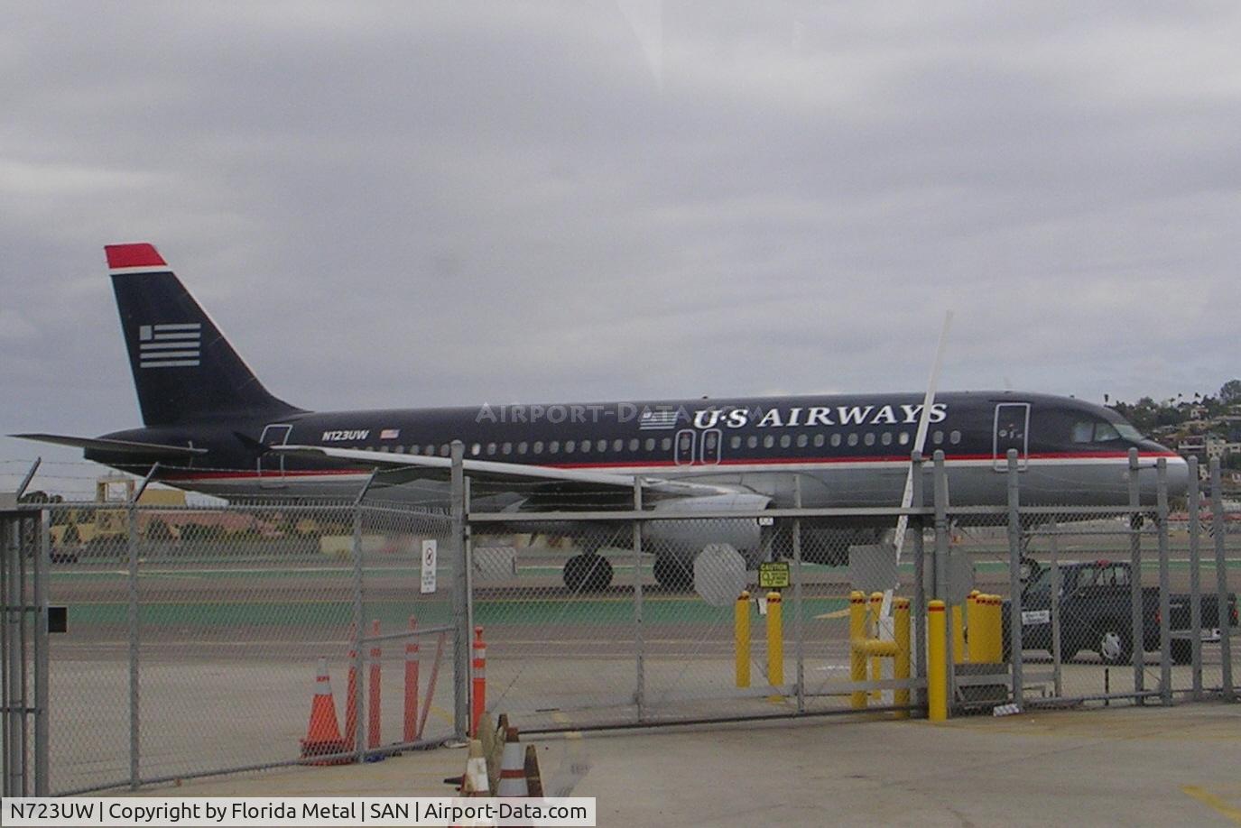 N723UW, 1999 Airbus A319-112 C/N 1109, SAN