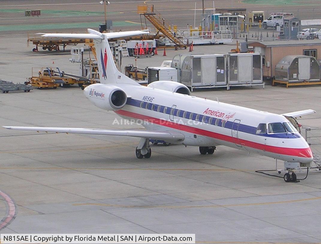 N815AE, 2002 Embraer ERJ-140LR (EMB-135KL) C/N 145545, Commuter Terminal