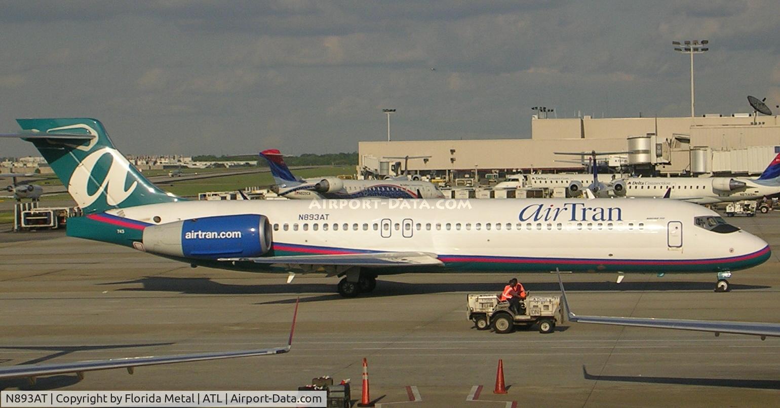 N893AT, 2004 Boeing 717-200 C/N 55045, Atlanta