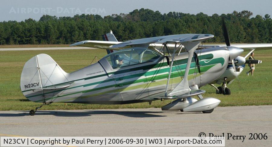 N23CV, Christen Eagle II C/N LODWICK-0001, Flashy colors on a flashy plane.