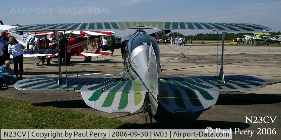 N23CV, Christen Eagle II C/N LODWICK-0001, Up close on the six of this Eagle