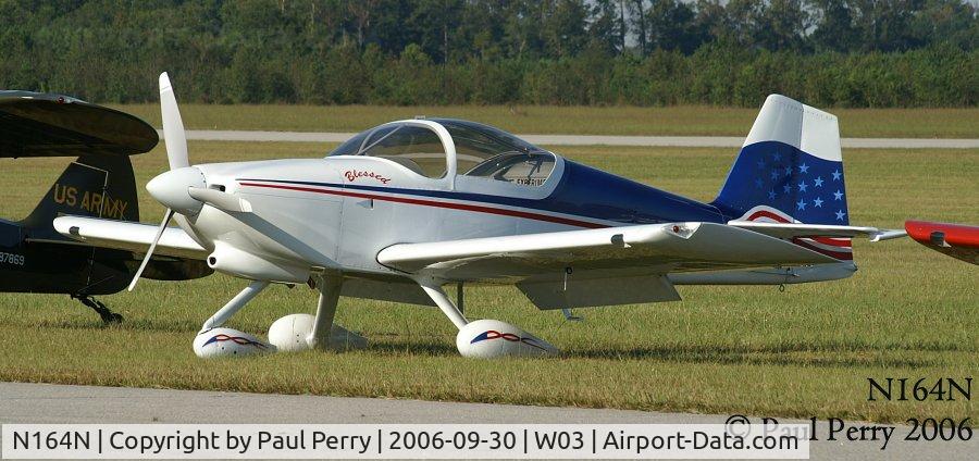N164N, 2002 Vans RV-6A C/N 25564, A patriotic Vans on display