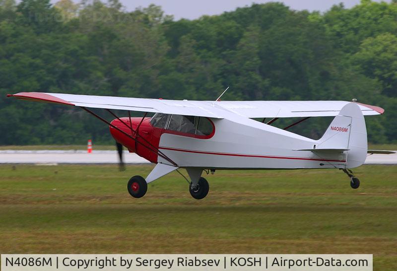 N4086M, 1947 Piper PA-12 Super Cruiser C/N 12-2969, EAA AirVenture 2005