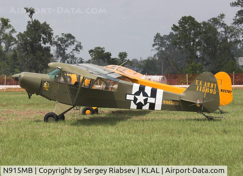 N915MB, 2004 Piper P-18 Super Cub Replica C/N 1 (N915MB), Sun-n-fun 2005