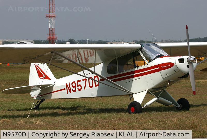 N9570D, 1958 Piper PA-18 C/N 18-6752, Sun-n-fun 2006
