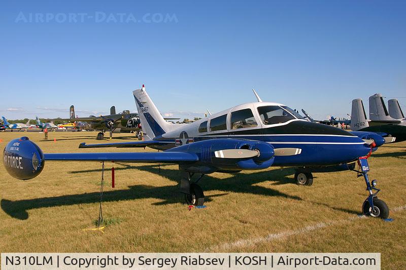 N310LM, 1960 Cessna 310D C/N 39086, EAA AirVenture 2005