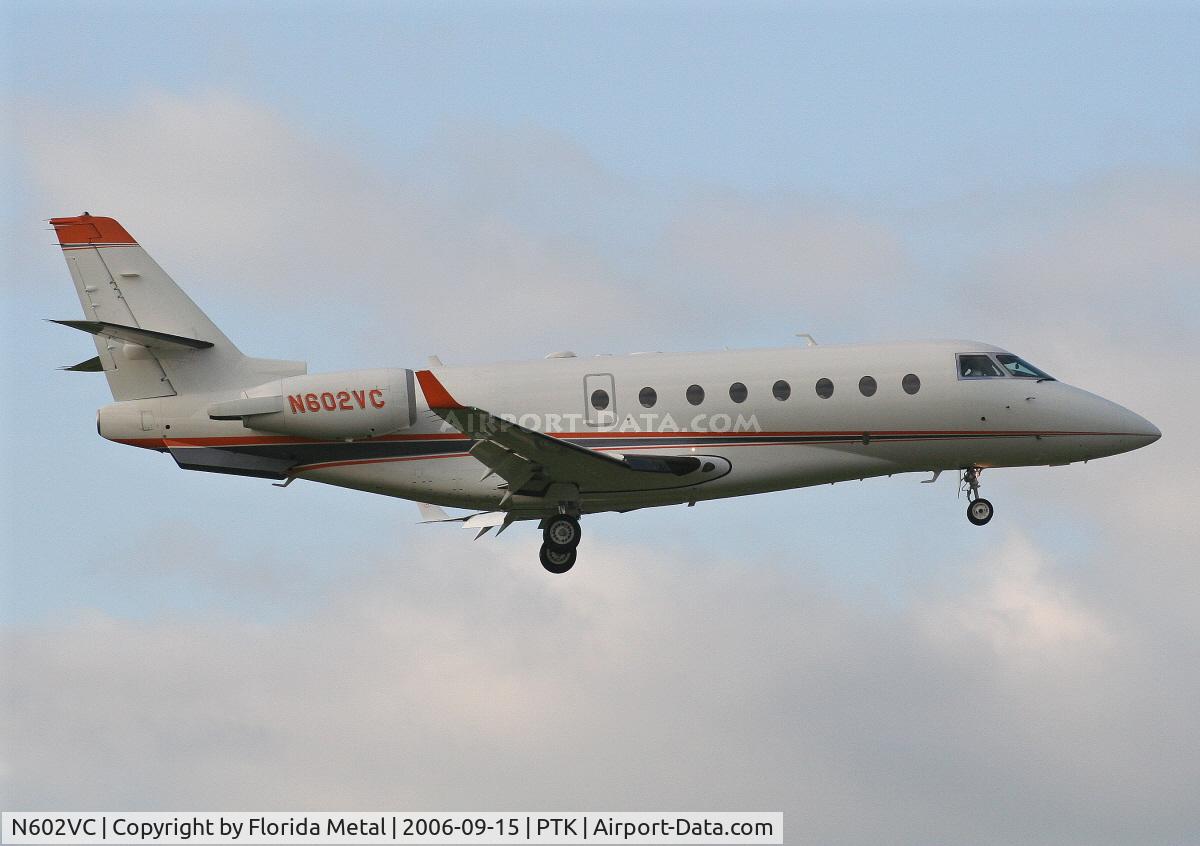 N602VC, 2001 Israel Aircraft Industries IAI-1126 Galaxy C/N 038, landing