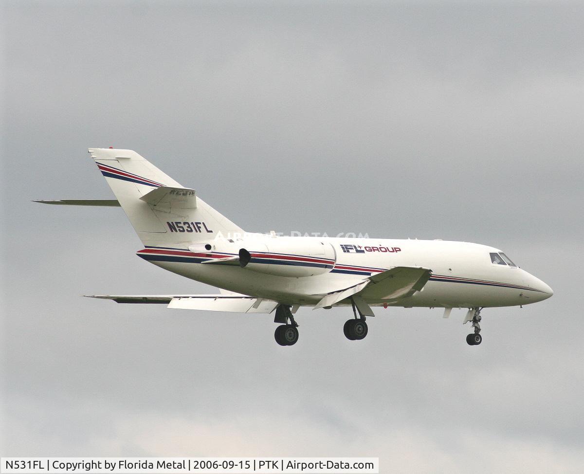 N531FL, 1967 Dassault Falcon 20-C5 C/N 113, cargo jet