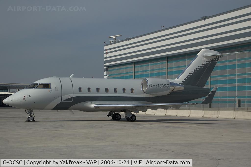 G-OCSC, 2001 Bombardier Challenger 604 (CL-600-2B16) C/N 5505, Canadair CL600 Challenger