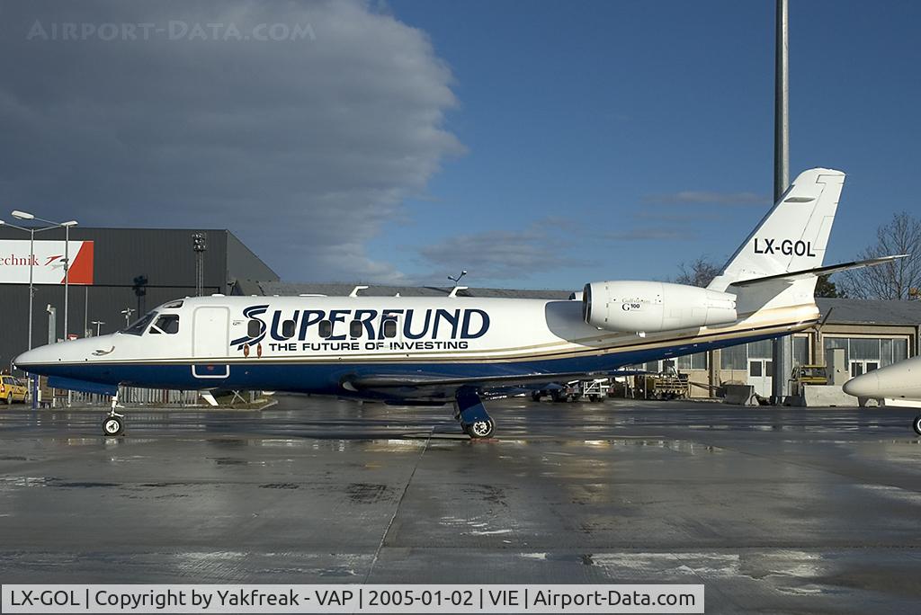 LX-GOL, 1992 Israel Aircraft Industries IAI-1125 Astra SP C/N 059, Gulfstraem 100
