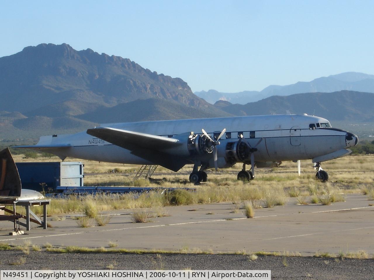 N49451, Douglas C54-D C/N 10722, LOST V/STAB...