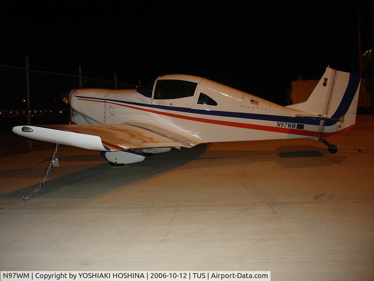 N97WM, 1986 Rand KR-2 C/N 7597, VERY SMALL PLANE