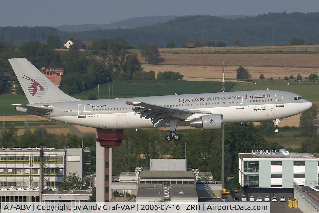 A7-ABV, 1993 Airbus A300B4-622R C/N 690, Qatar Airways A300-600