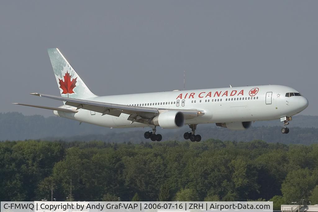 C-FMWQ, 1995 Boeing 767-333 C/N 25584, Air Canada 767-300