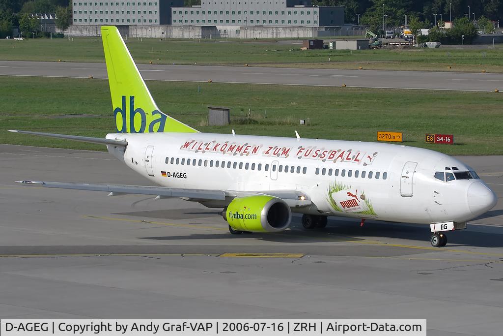 D-AGEG, 1988 Boeing 737-35B C/N 24237, DBA 737-300