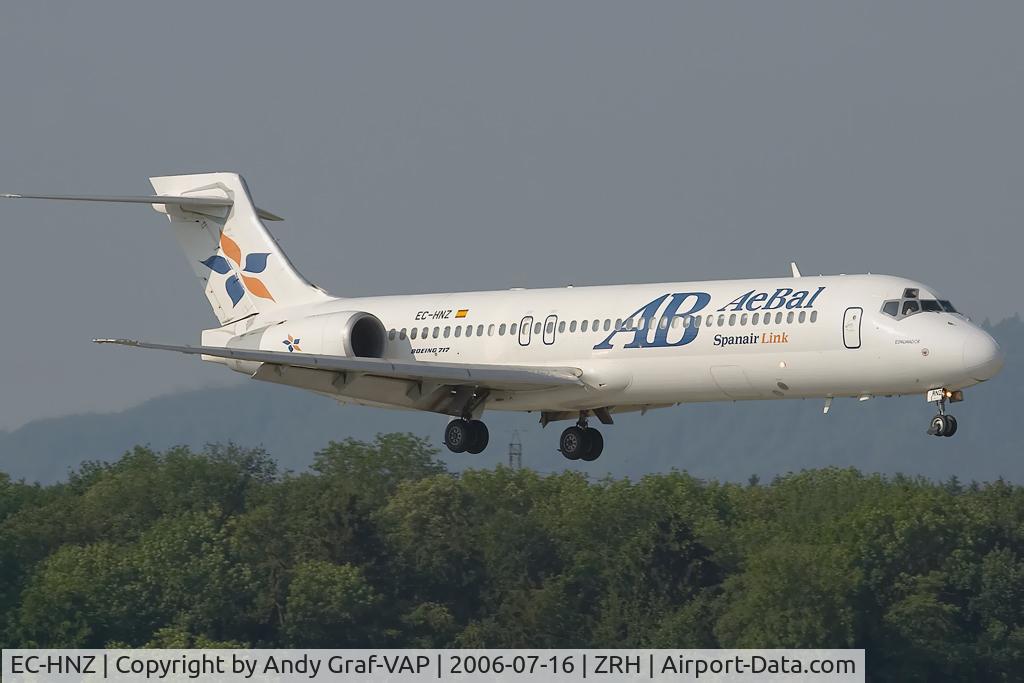 EC-HNZ, 2000 Boeing 717-2CM C/N 55060, AeBal 717-200