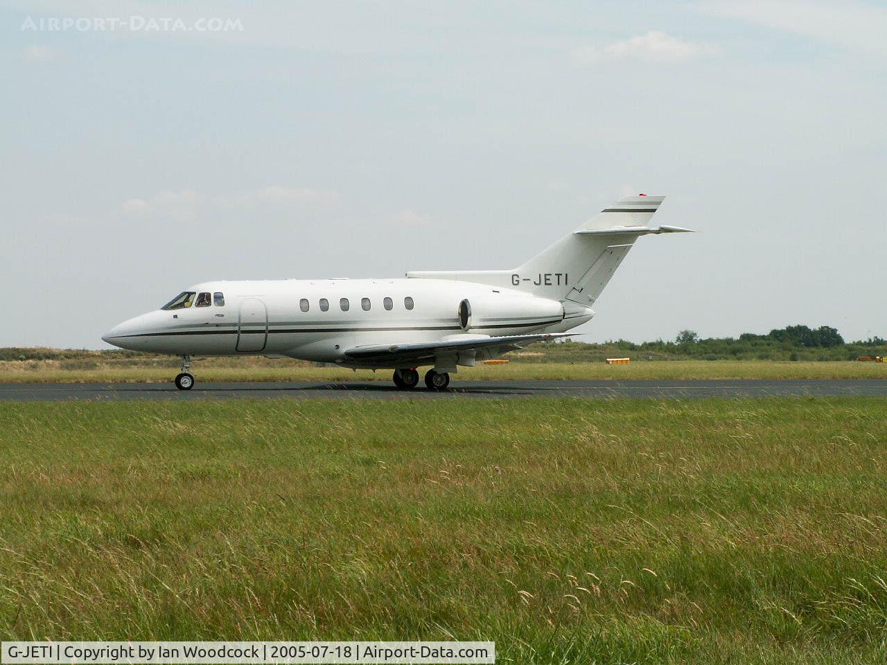 G-JETI, 1986 British Aerospace BAe.125-800B C/N 258056, HS125/800 at Stansted