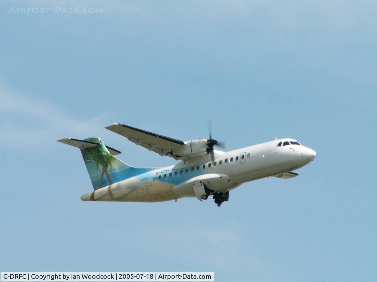 G-DRFC, 1986 ATR 42-300 C/N 007, ATR42-312/at Stansted