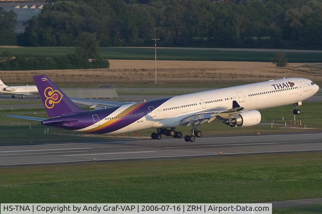 HS-TNA, 2005 Airbus A340-642 C/N 677, Thai Airways A340-600