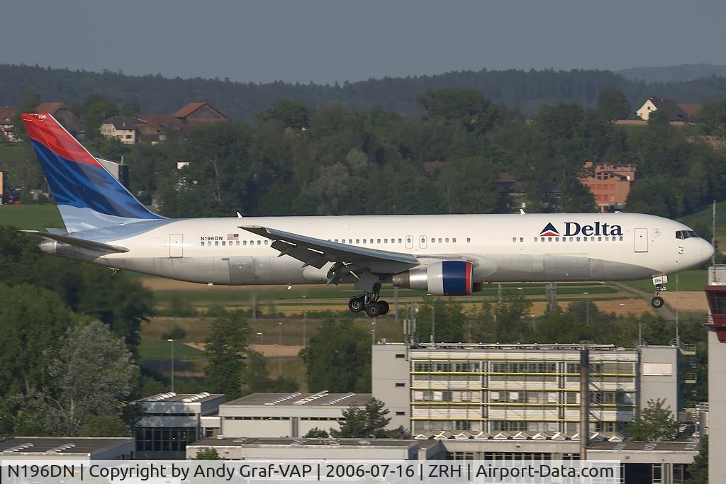 N196DN, 1997 Boeing 767-332 C/N 28453, Delta Airlines 767-300