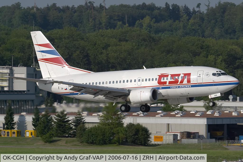 OK-CGH, 1997 Boeing 737-55S C/N 28469, CSA 737-500