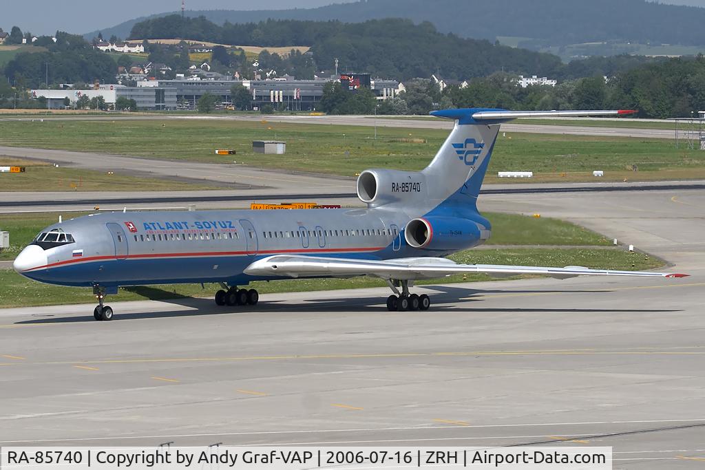 RA-85740, 1991 Tupolev Tu-154M C/N 91A895, Atlant-Soyuz TU154M