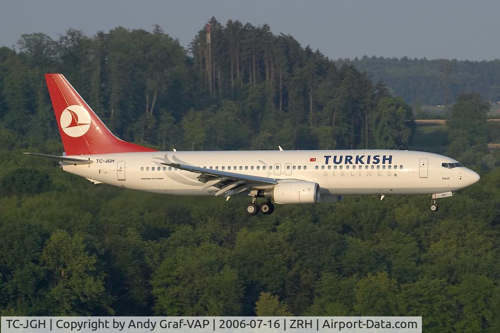 TC-JGH, 2006 Boeing 737-8F2 C/N 34406, Turkish Airlines 737-800