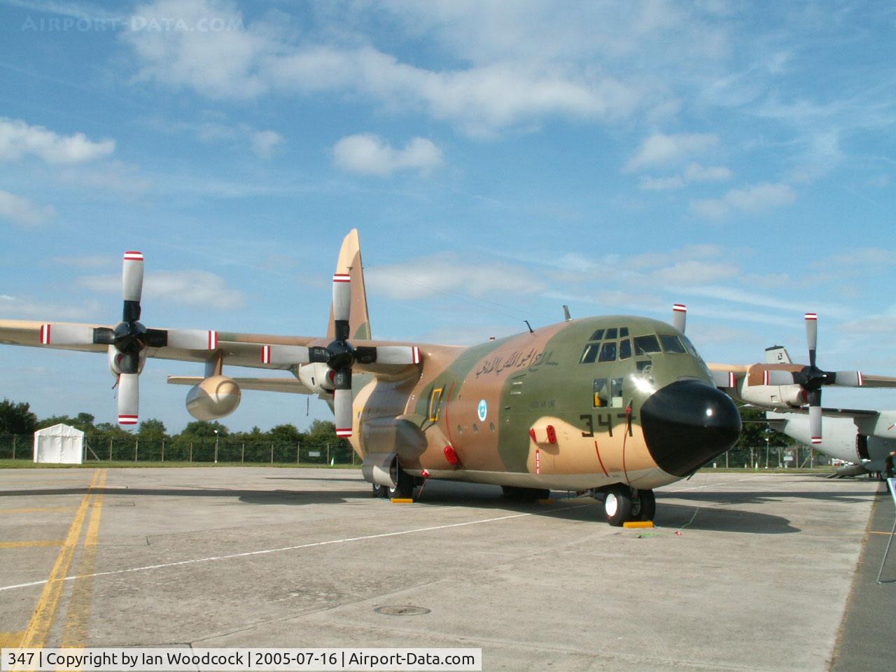 347, Lockheed C-130H Hercules C/N 382-4929, C-130H/Royal Jordanian AF/at Fairford