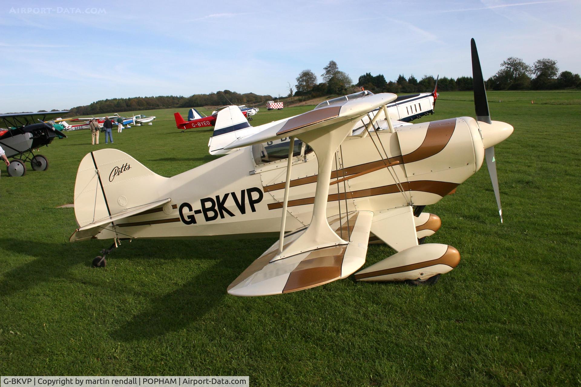 G-BKVP, 1996 Pitts S-1D Special C/N PFA 009-10800, PITTS